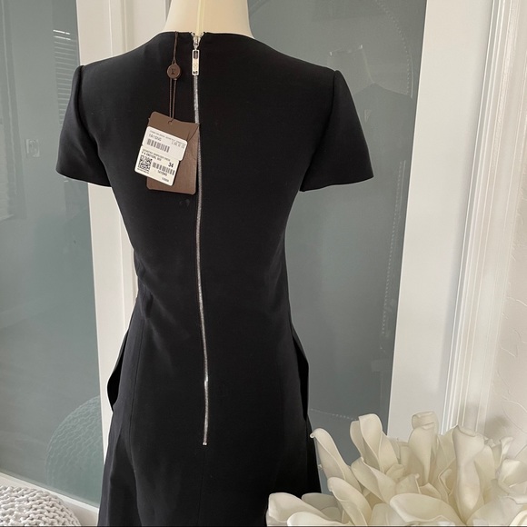 SOLD 🖤 NWT Louis Vuitton Runway Silver Dress - Picture 3 of 15